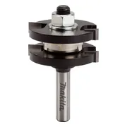 Makita D-12011 Freesbit Groef/veerfrees + lager S 8mm 9,5x6,35mm