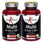 2x Lucovitaal Multi A-Z 50+ 180 tabletten