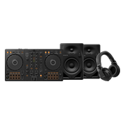 Pioneer DJ DDJ-FLX4 + Pioneer DJ HDJ-X5 Zwart + Pioneer DJ DM-40D Zwart
