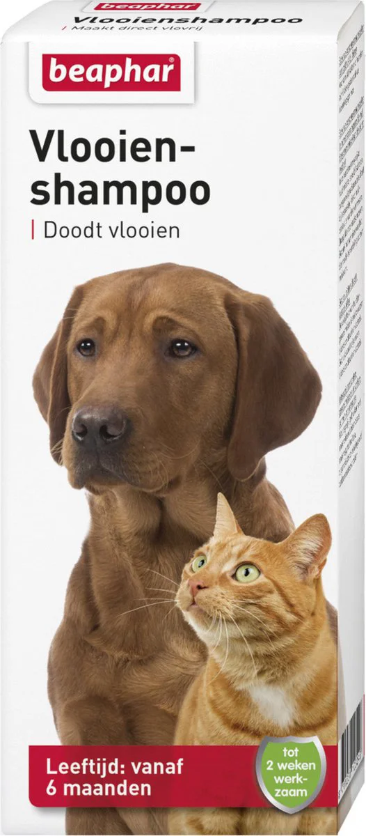 Beaphar Anti Vlooienshampoo Hond - Kat 200 ml