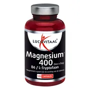 Lucovitaal Magnesium 400 met l-tryptofaan 120 capsules