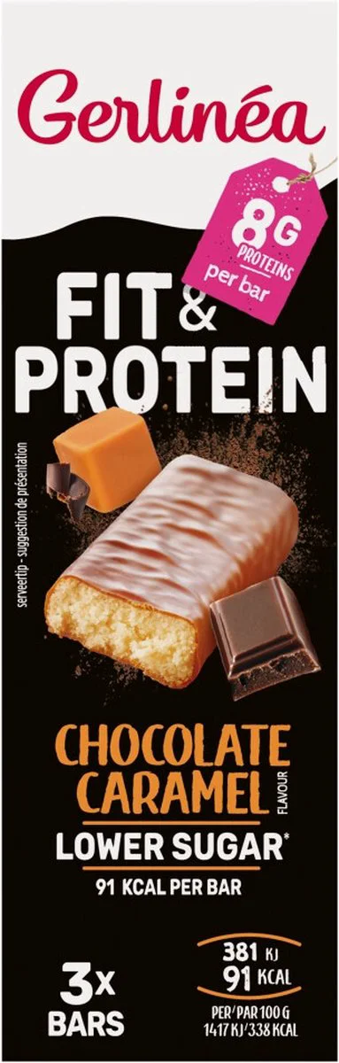 Gerlinea Repen Chocolade Caramel 3 x 27 gr