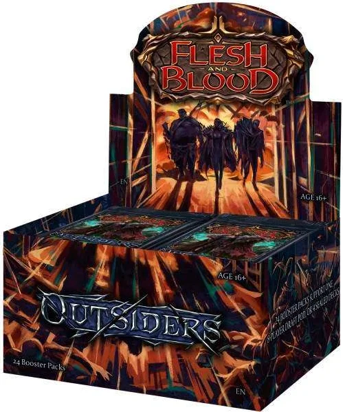 Flesh and Blood TCG: Outsiders Booster Display