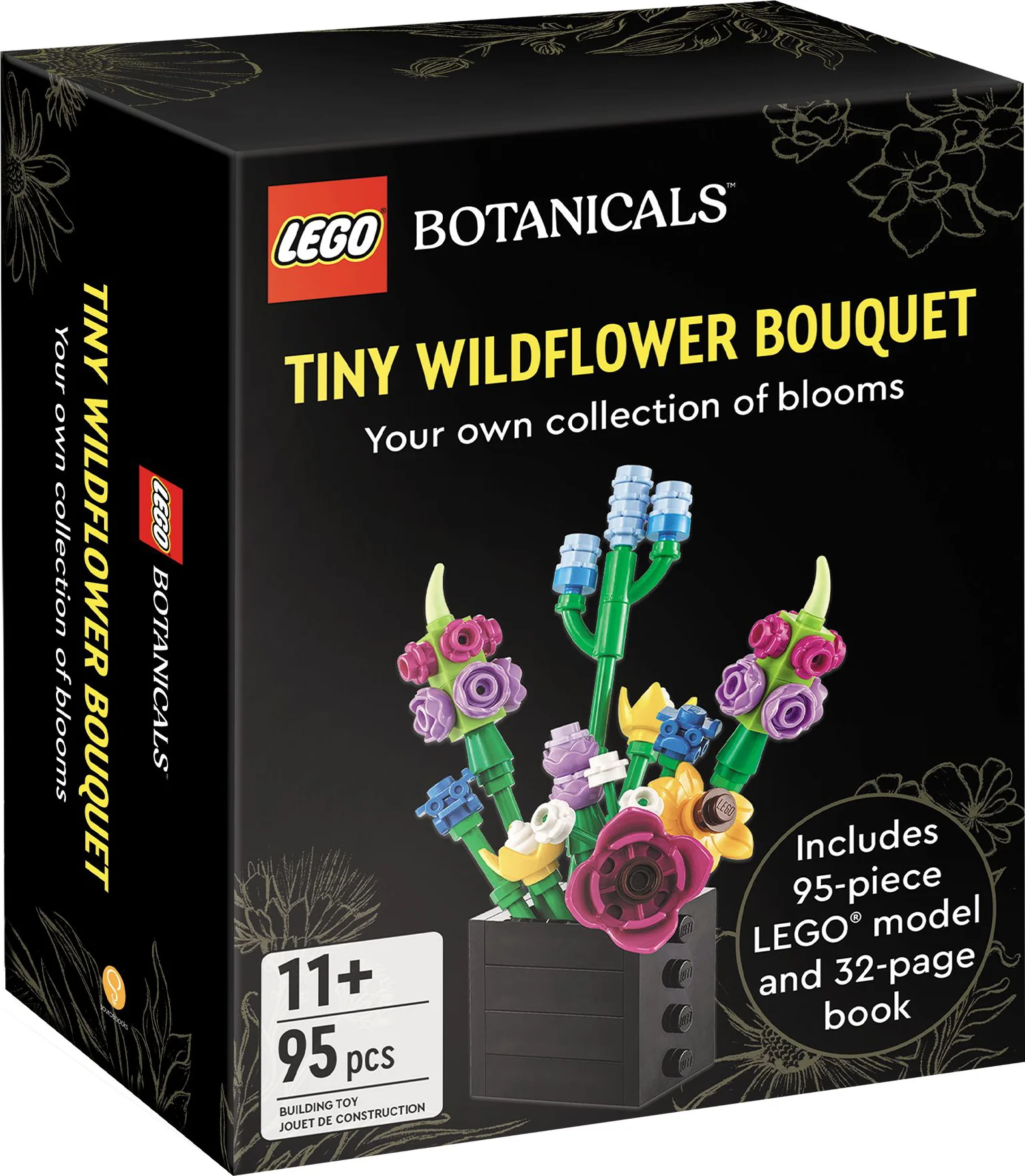 LEGO Miniboeket met wilde bloemen