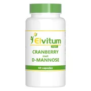 Elvitum Cranberry + D'Mannose Vegicaps 60CP