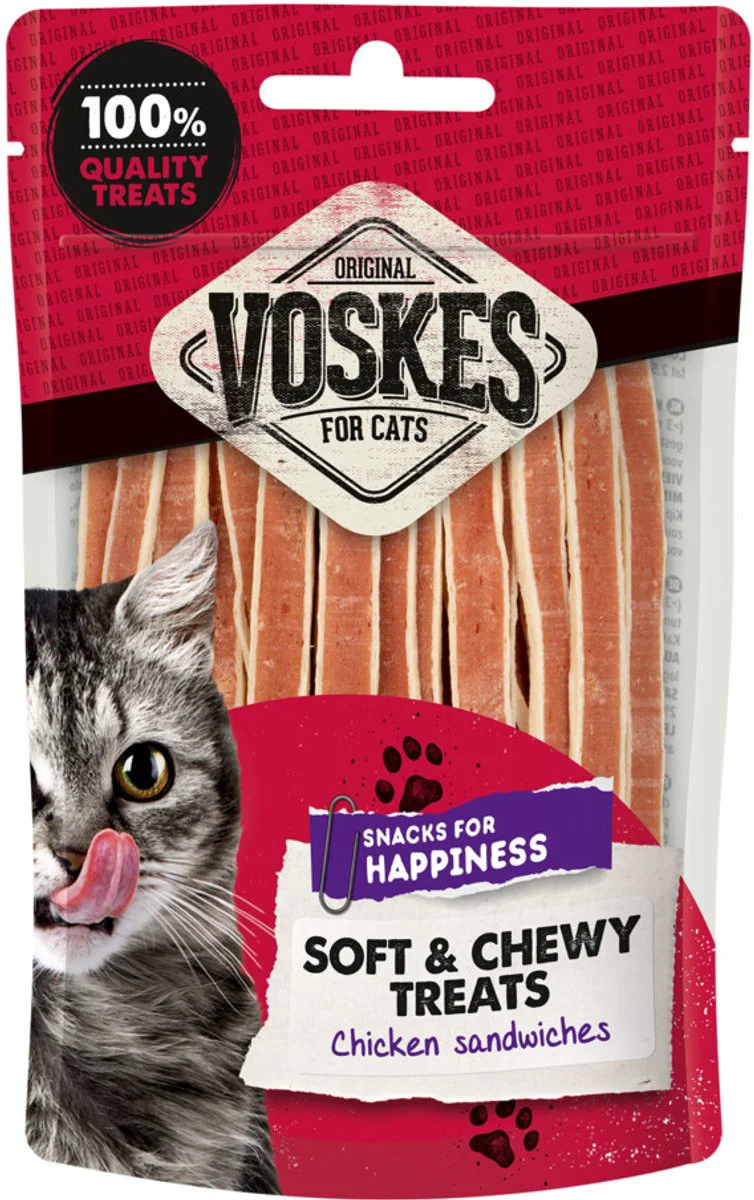10x Voskes Kip Sandwiches 60 gr