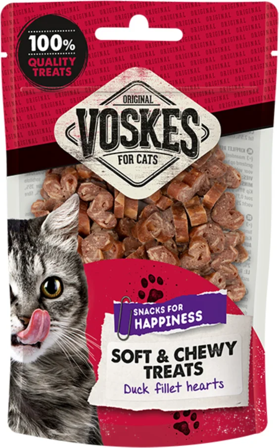 Voskes Eendenfilet Hartjes 60 gr