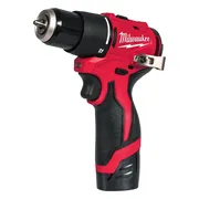Milwaukee M12 BLPDRC-202C Accu klop-/schroefboormachine 12V 2.0Ah in koffer - 4933500422