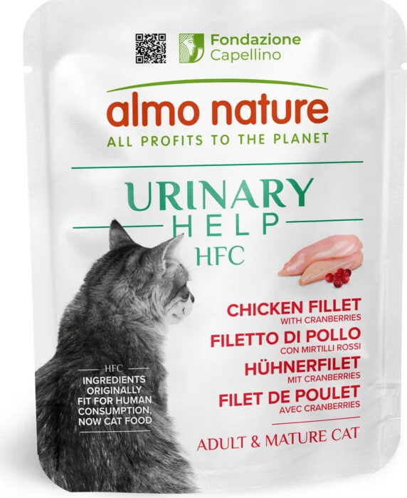 Almo Nature HFC Urinary Help Kattenvoer Kipfilet met Cranberries 50 gr