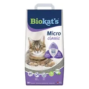 2x Biokat's Kattenbakvulling Micro Classic 14 liter