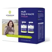 Vitakruid Multi Dag & Nacht Vrouw 180 tabletten