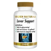 2x Golden Naturals Lever Support Vegan 60 tabletten
