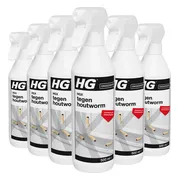 6x HG X Tegen Houtworm 500 ml