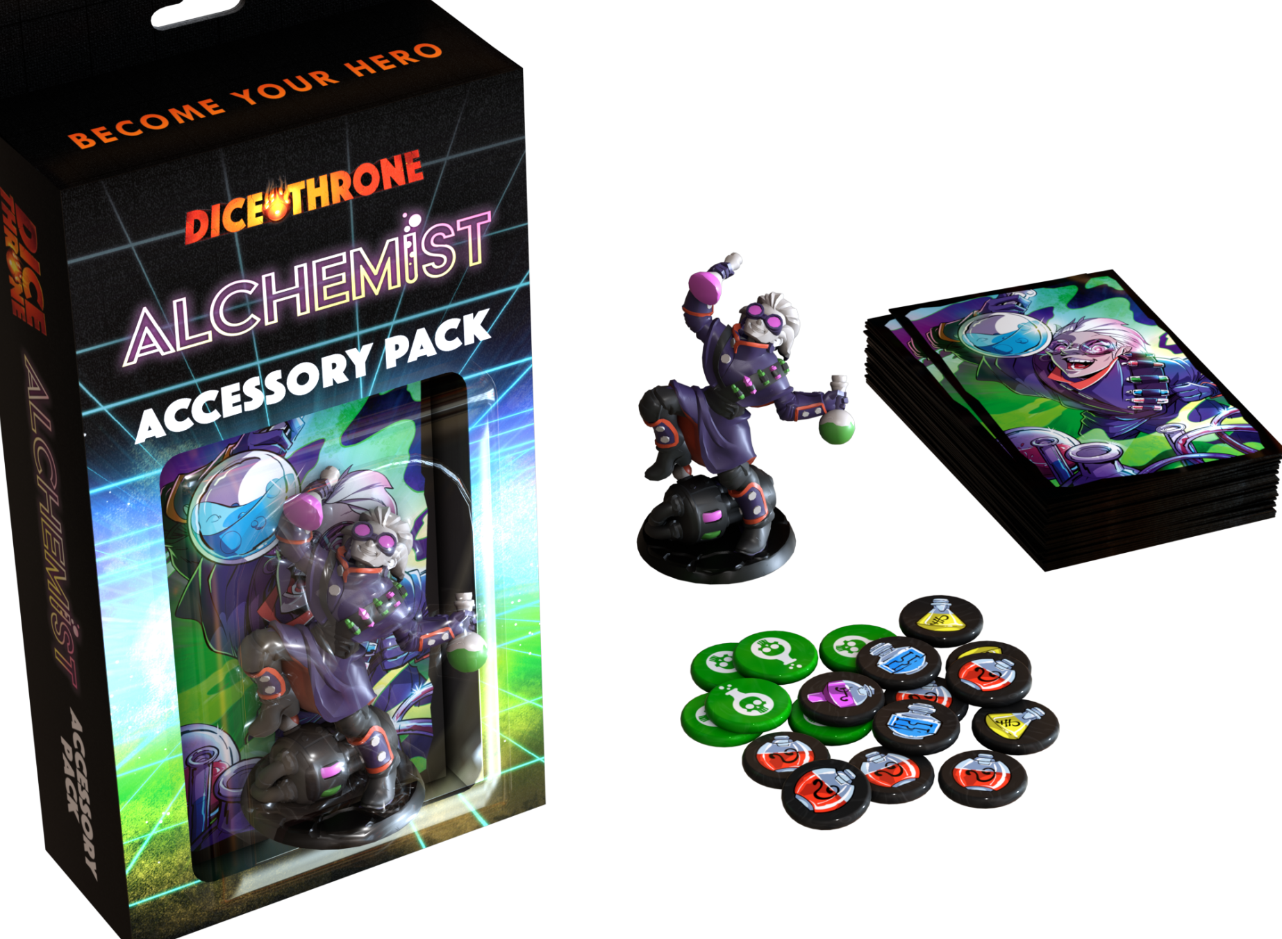 Dice Throne: Accessory Pack - Alchemist