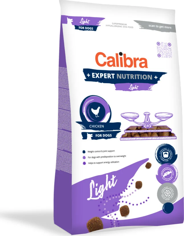 Calibra Expert Nutrition Light Hondenvoer Kip 12 kg