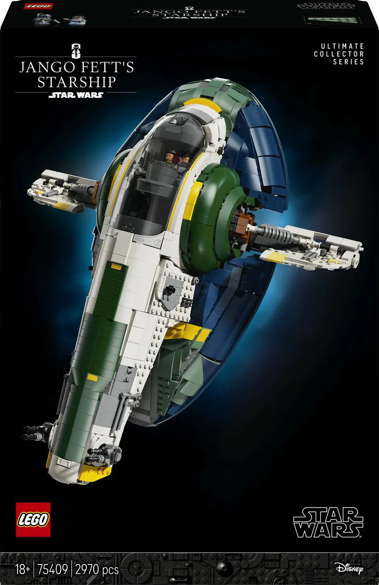 LEGO Star Wars Jango Fetts Firespray-class ruimteschip 75409