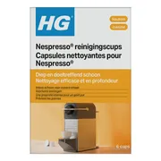 HG Nespresso Reinigingscups 6 stuks