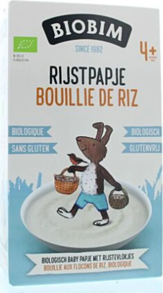 Biobim Rijstpapje 4+M 200GR