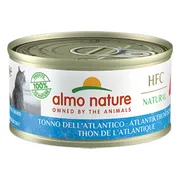 48x Almo Nature HFC Natural Kattenvoer Nat Atlantische Tonijn 70 gr