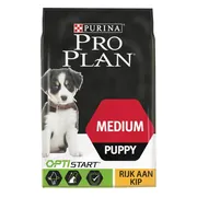 4x Pro Plan Hondenvoer Droog Puppy Medium Healthy Start Kip 3 kg