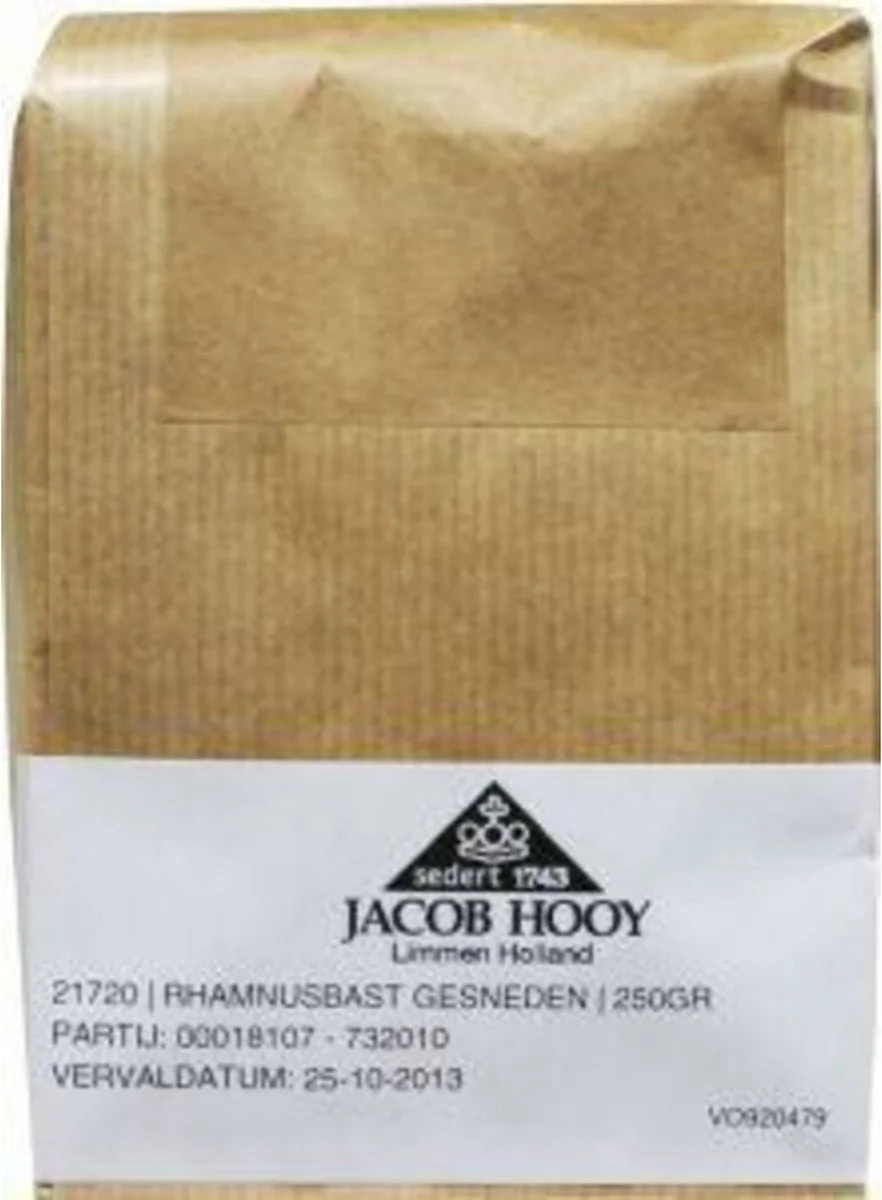Jacob Hooy Rhamnusbast Gesneden 250GR