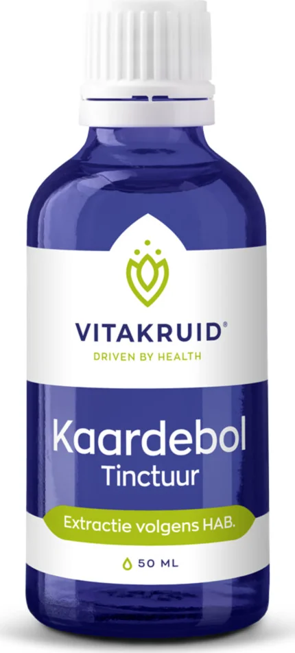 Vitakruid Kaardebol Tinctuur Bio 50 ml