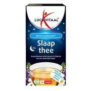 2x Lucovitaal Slaap Thee Vegan 20 stuks