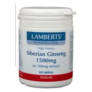 Lamberts Siberische Ginseng 1500mg Tabletten 60TB