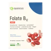 Quercus Folate B12 Tabletten 80TB