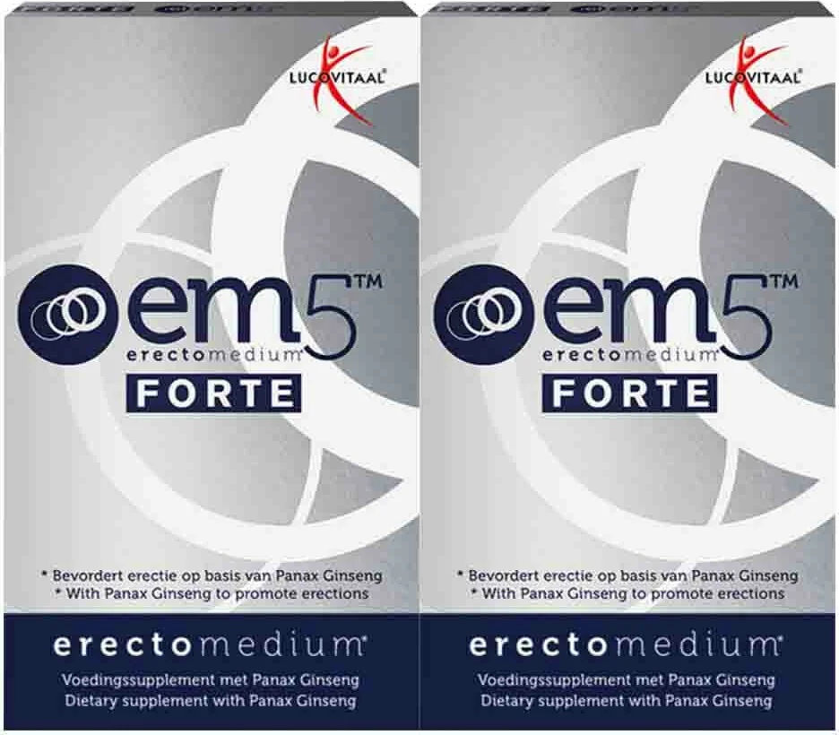 2x Lucovitaal Erectomedium Forte 6 capsules
