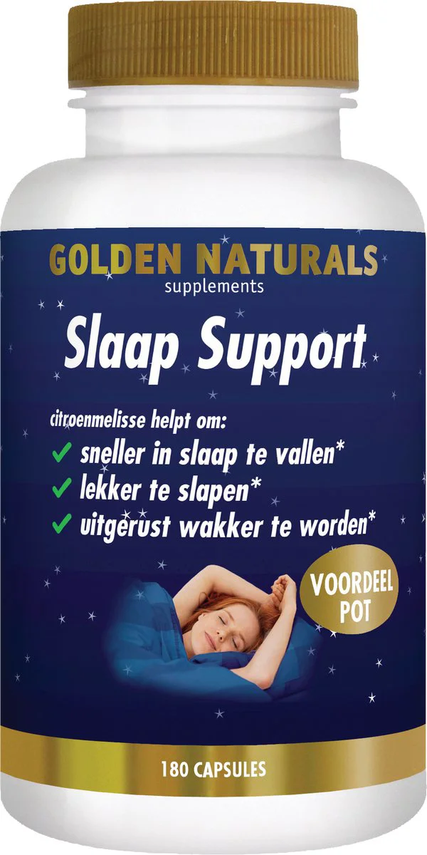 Golden Naturals Slaap Support 180 vegacapsules
