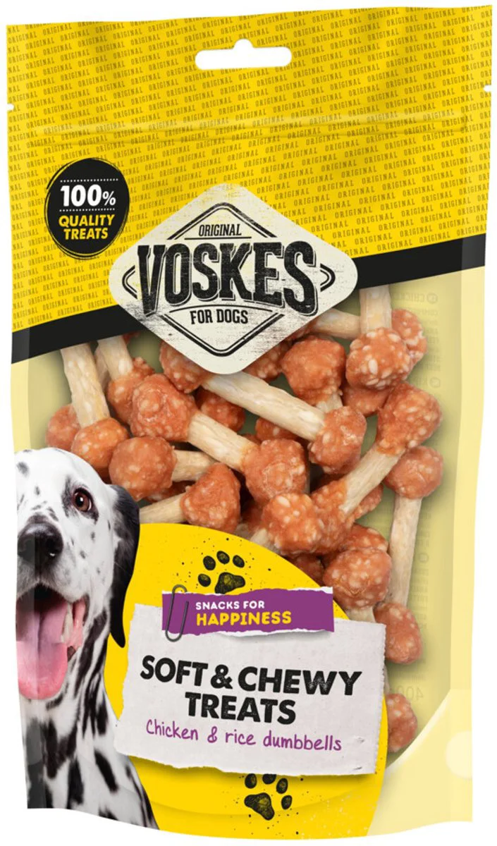 Voskes Kip & Rijst Halters 400 gr