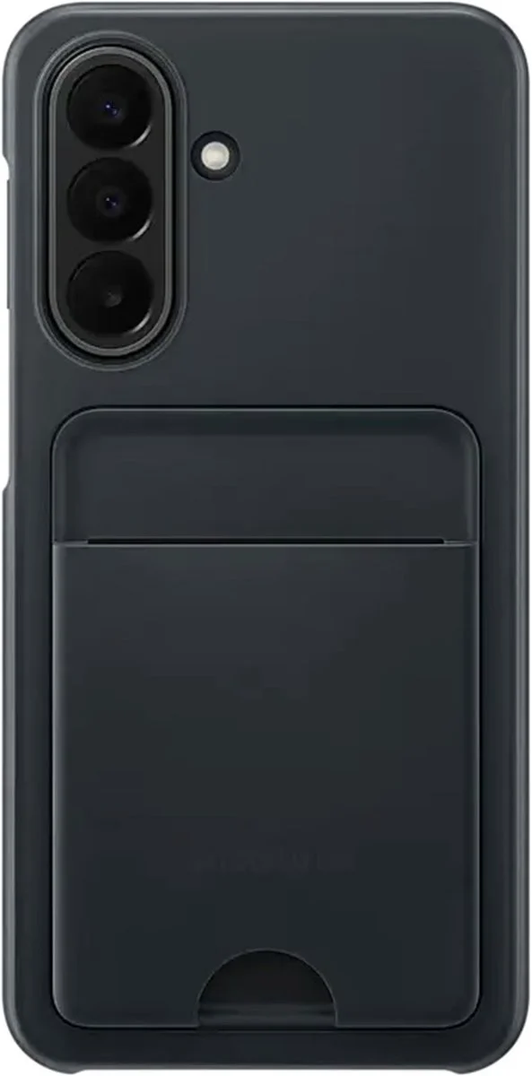 Samsung Galaxy A27 Card Slot Back Cover Zwart
