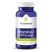 Vitakruid Vitamine A 4000 IE Vegan 90 capsulesvegan