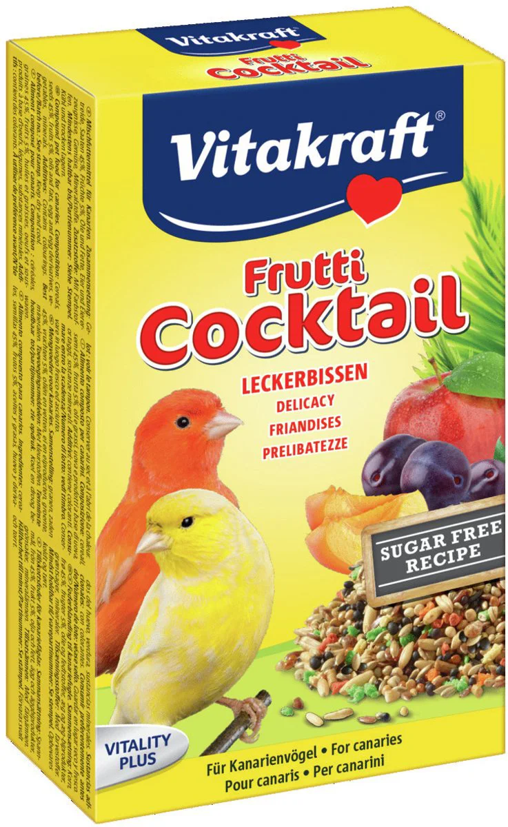 Vitakraft Kanarie Fruitcocktail 200 gr