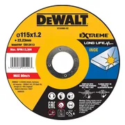 DeWALT DT43903 Doorslijpschijf RVS 115mm