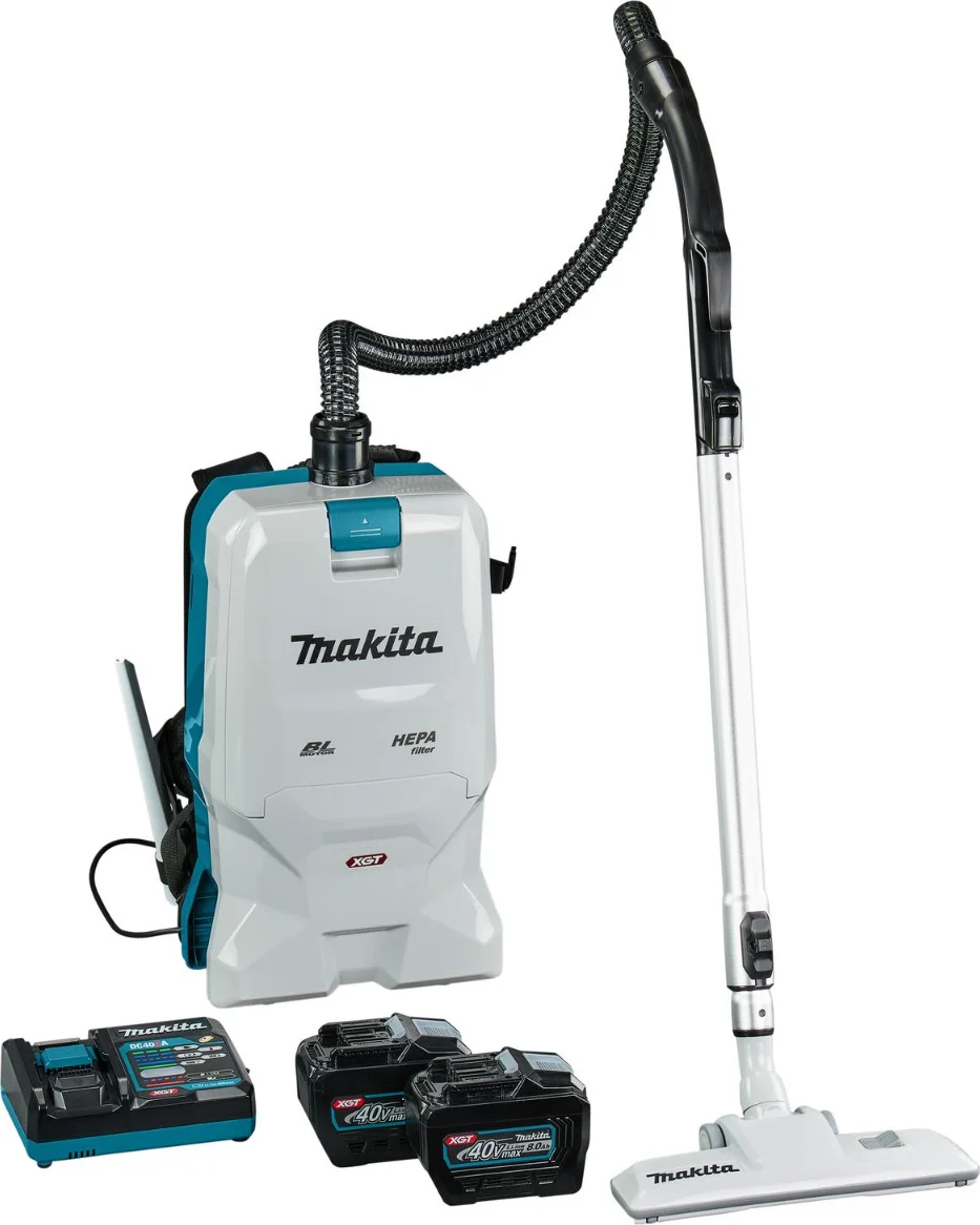 Makita VC011GL2NL1 Accu rugstofzuiger voor schoonmaak XGT 40V Max 8.0Ah