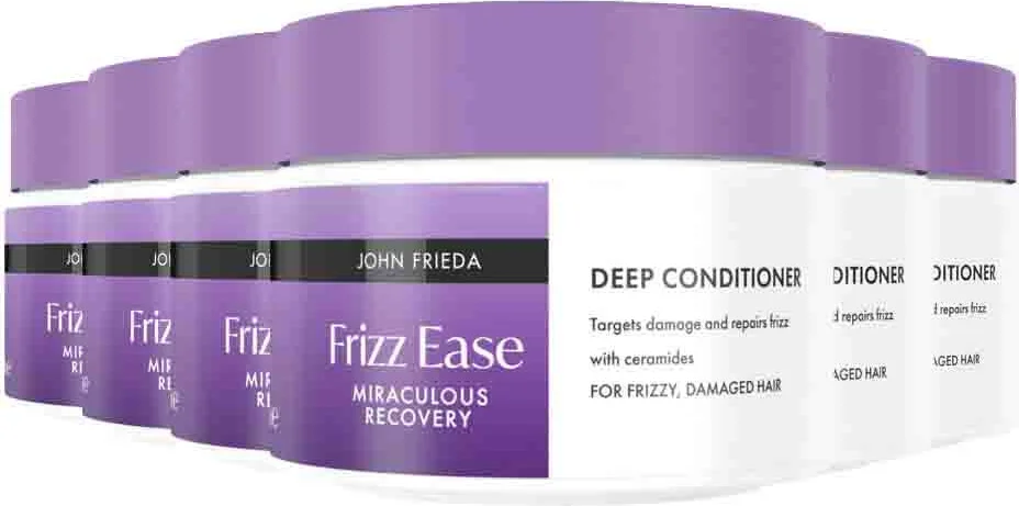 6x John Frieda Frizz Ease Haarmasker Conditioner 250 ml