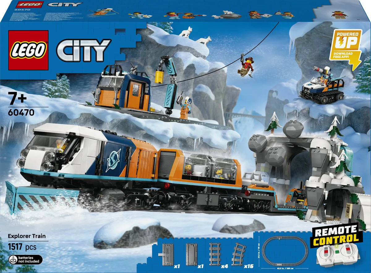 LEGO City Onderzoekstrein op de Noordpool 60470