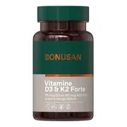 Bonusan Vitamine D3 & K2 Softgels 120SG