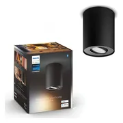 Philips Hue Pillar Opbouwspot White Ambiance - Zwart - 1-spots