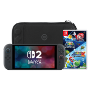 Nintendo Switch 2 + Super Mario Galaxy 1+2 + BlueBuilt Beschermhoes
