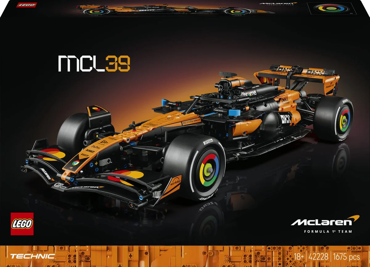 LEGO Technic McLaren MCL39 F1 auto 42228