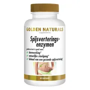 2x Golden Naturals Spijsverteringsenzymen 60 vegacapsules