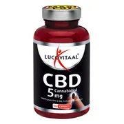 Lucovitaal CBD Cannabidiol 5 mg 180 capsules