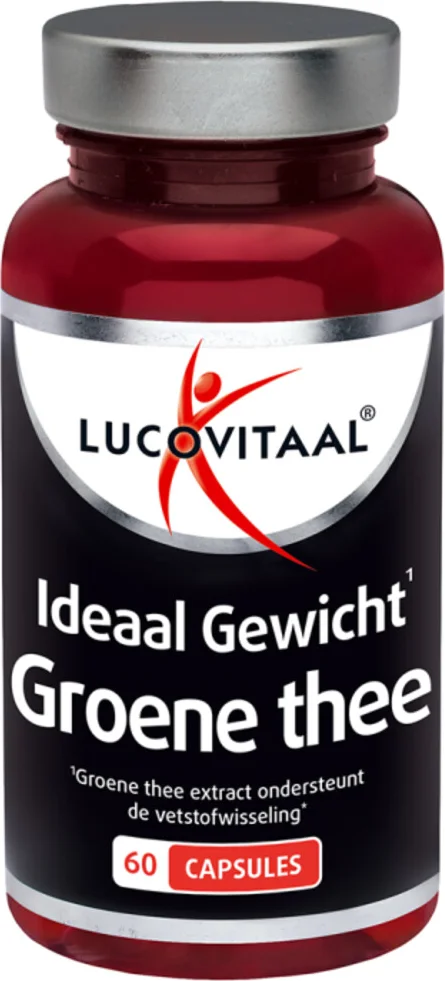 3x Lucovitaal Groene Thee Ideaal Gewicht 60 capsules
