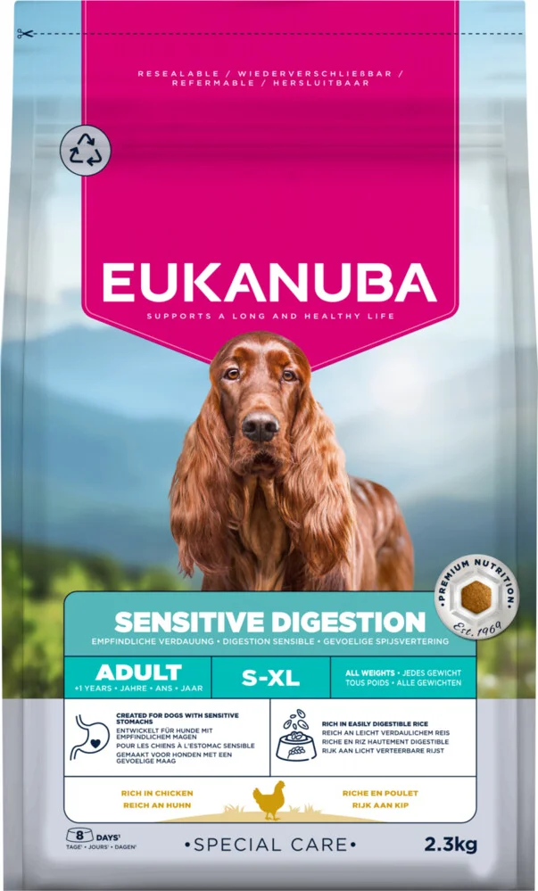 Eukanuba Hondenvoer Droog Special Care Adult Sensitive Digestion 2,3 kg