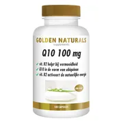 2x Golden Naturals Q10 100mg 180 vegacapsules