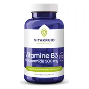 Vitakruid Vitamine B3 Niacinamide 500 mg 90 vegancapsules