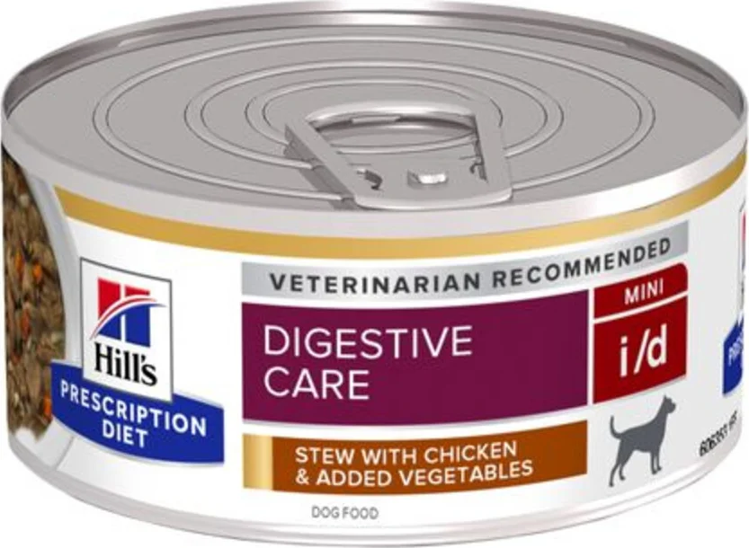 Hill's Prescription Diet i/d Digestive Care Stoofpotje Hondenvoer Nat Kip & Groenten 156 gr